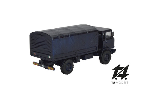Fiat ACM 80 Tarpaulin Long Wheelbase Assembled Carabinieri H0 Scale 1:87