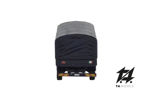 Fiat ACM 80 Tarpaulin Long Wheelbase Assembled Carabinieri H0 Scale 1:87