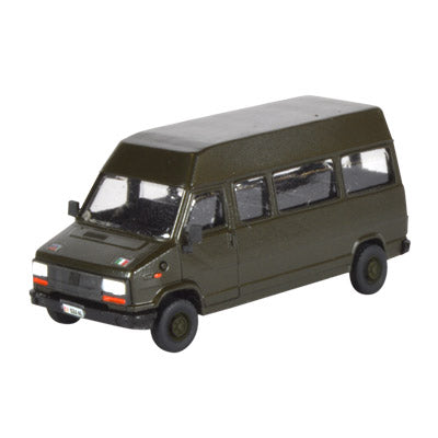 Fiat Ducato Minibus Long Wheelbase High Roof Mounted Green EI