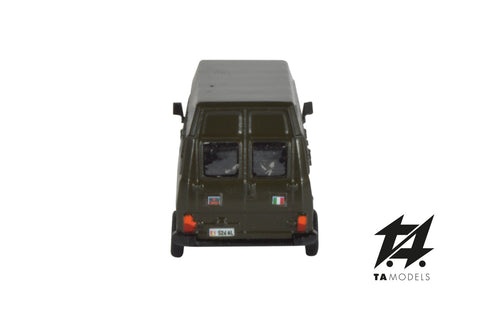 Fiat Ducato Minibus Long Wheelbase High Roof Mounted Green EI