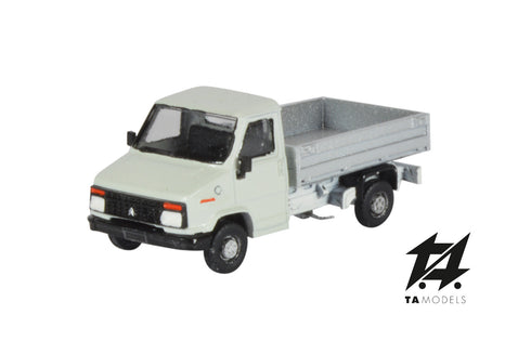 Furgone Autocarro Cassone Passo Corto Montato Bianco Francese