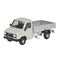 White Italian Short Wheelbase Flatbed Van Truck 2