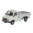 White Italian Short Wheelbase Flatbed Van Truck 2