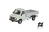 White Italian Short Wheelbase Flatbed Van Truck 2