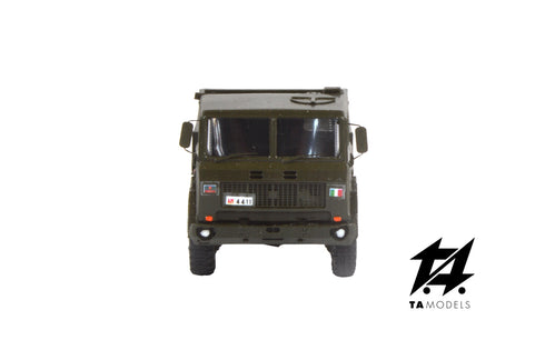 Fiat ACL 75 Green Assembled Box EI H0 scale 1:87
