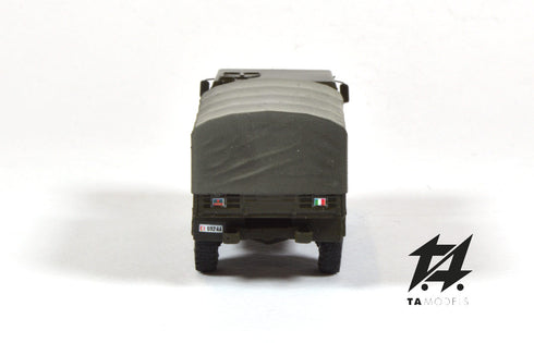 Fiat ACL 75 Green Mounted Tarpaulin EI H0 scale 1:87