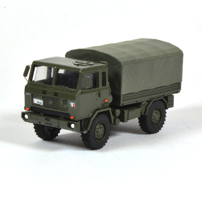 Fiat ACL 75 Green Mounted Tarpaulin EI H0 scale 1:87