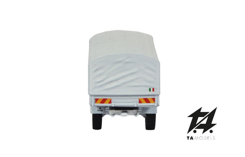 Fiat ACM 80 Tarpaulin Long Wheelbase Assembled UN Scale H0 1:87
