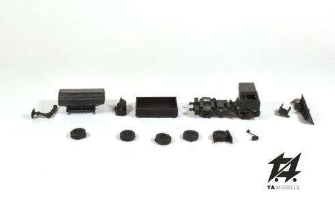 Fiat ACL 75 Cassone Kit di montaggio ANAS con SPARTINEVE e SPARGISALE scala H0 1:87