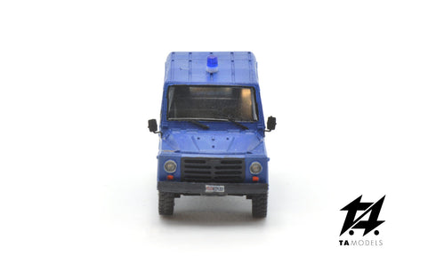 Fiat AR76 Campagnola Hard Top Police Car H0 Scale 1:87