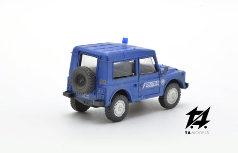 Fiat AR76 Campagnola Hard Top Police Car H0 Scale 1:87