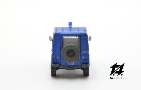 Fiat AR76 Campagnola Hard Top Police Car H0 Scale 1:87