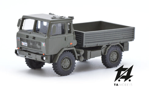 Fiat ACL 75 NATO Green Mounted Box H0 1:87 Scale