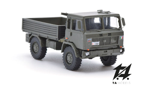 Fiat ACL 75 NATO Green Mounted Box H0 1:87 Scale