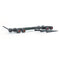 Black "crocodile" railway transport trolley, H0 scale 1:87