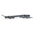 Black "crocodile" railway transport trolley, H0 scale 1:87