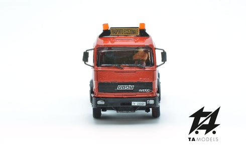 Camion 190 2 assi Montato Trattore Rosso con Zavorra