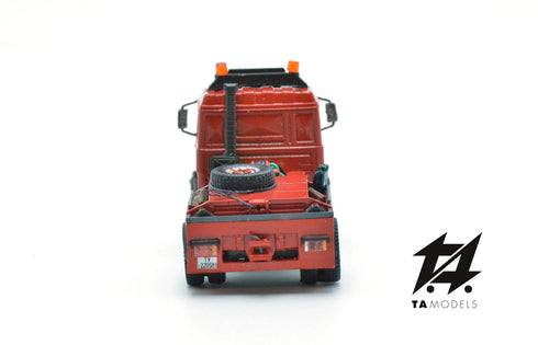 Camion 190 2 assi Montato Trattore Rosso con Zavorra