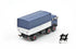 Truck 691 2+1 Axles Long Wheelbase Mounted Blue with Blue Tarpaulin