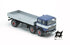 691 2+1 Axle Long Wheelbase Truck, Blue, with Aluminum Body and Silver Band