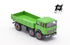 Green 691 2+1 Axle Short Wheelbase Truck with Ribbed Body