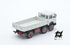691 2+1 Axle Short Wheelbase Truck, White, with Ribbed Body