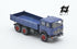 Fiat 697 Truck Assembled Blue with Ribbed Body, 1:87 Scale