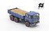 697 3-Axle Blue Mounted Truck with Box and Load