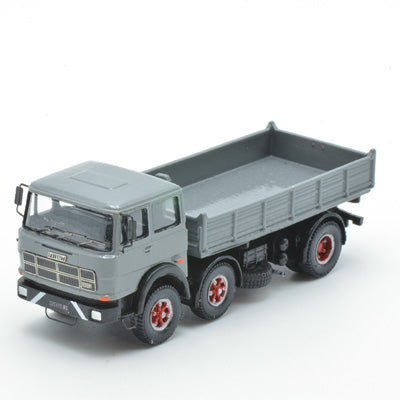 Truck 691 2+1 Axles Short Wheelbase Assembled Grey with Millerighe Body