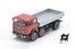 691 2+1 Axle Short Wheelbase Truck, Red, with Aluminum Body