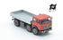691 2+1 Axle Short Wheelbase Truck, Red, with Aluminum Body