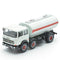 Truck 691 2+1 Axles Short Wheelbase Assembled White Black Frame with Tank