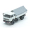 684 2-axle truck mounted in white with grey tarpaulin