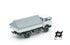 684 2-axle truck mounted in white with grey tarpaulin