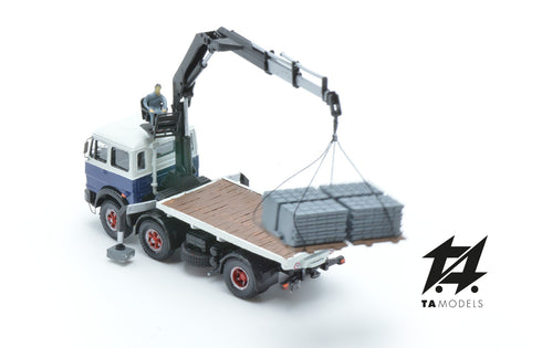 691 2+1 Axle Short Wheelbase CUSTOM Truck