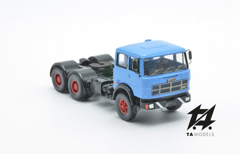 Fiat 697 T Blue with Black Chassis H0 Scale 1:87