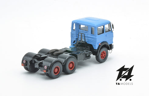 Fiat 697 T Blue with Black Chassis H0 Scale 1:87
