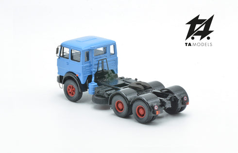Fiat 697 T Blue with Black Chassis H0 Scale 1:87