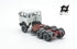 Fiat 697 T White with Red Chassis H0 Scale 1:87