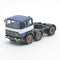 691 2+1 Axle Truck Mounted Blue Tractor with Black Frame and White Band