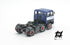 691 2+1 Axle Truck Mounted Blue Tractor with Black Frame and White Band