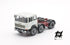 White Tractor-mounted 691 2+1 Axle Truck with Red Frame