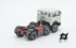 White Tractor-mounted 691 2+1 Axle Truck with Red Frame