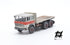 697 3-Axle Truck Assembled and Aged Grey with Red Band and Flatbed