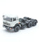 Fiat 300 Short Cab 3 Axle Mounted Tractor White with Black Frame H0 Scale 1:87