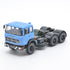 Fiat 300 Short Cab 3 Axle Mounted Tractor Blue with Black Frame