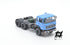 Fiat 300 Short Cab 3 Axle Mounted Tractor Blue with Black Frame