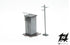 Assembled Electric Cabin H0 scale 1:87