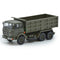 Fiat PC 300 Short Cabin 3 Axles NATO Green with Quarry Box H0 Scale 1:87