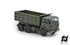 Fiat PC 300 Short Cabin 3 Axles NATO Green with Quarry Box H0 Scale 1:87